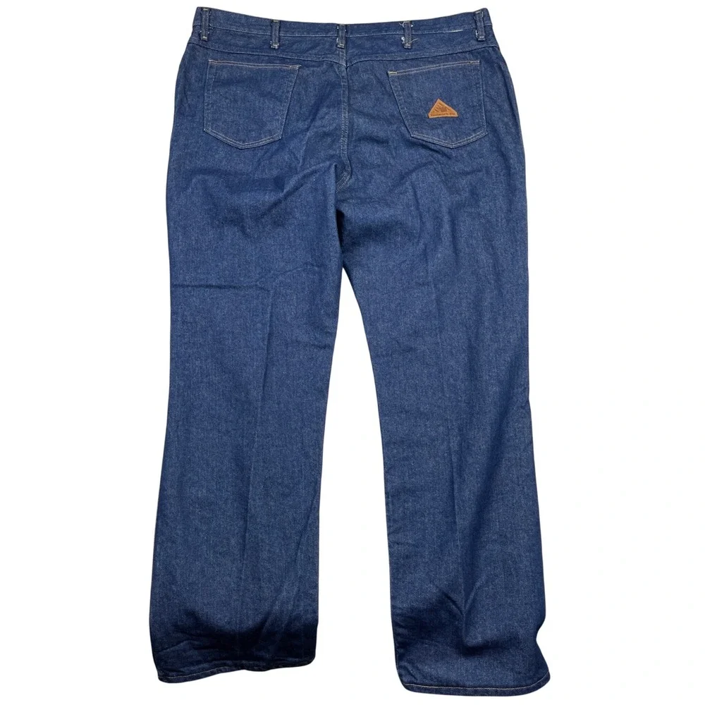 Bulwark FR Jeans Mens 46x33 Blue Flame Resistant Heavy Duty Workwear PEJ2DD5